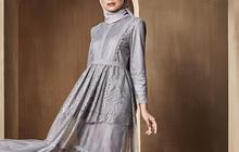 7 Model Gamis Brokat Warna Abu-Abu Kombinasi Terbaru, Bisa Jadi Pilihan untuk Tampil Elegan