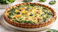 Tasty and healthy spinach quiche recipe. (Photo: wahyu_t/Freepik)