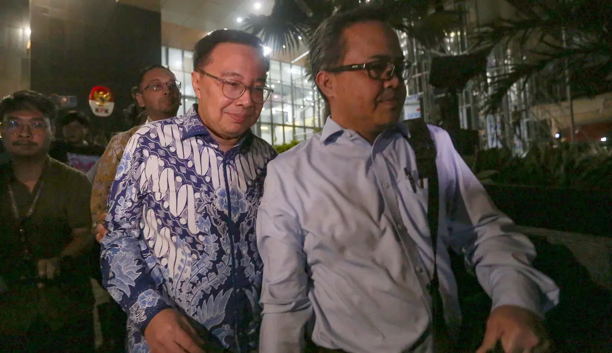 Anggota V Badan Pemeriksa Keuangan (BPK) RI Bobby Adhityo Rizaldi seusai menjalani pemeriksaan di Gedung Merah Putih KPK, Jakarta, Kamis, 16/07/2026. (KLY/Arie Basuki)