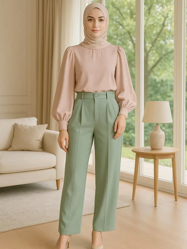 Model Baju Hijab Terbaru yang Fashionable, Cocok untuk Ibu-Ibu Modern