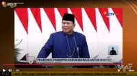 Pidato Perdana Prabowo Jadi Presiden, Singgung Korupsi, Kemiskinan hingga Swasembada Pangan