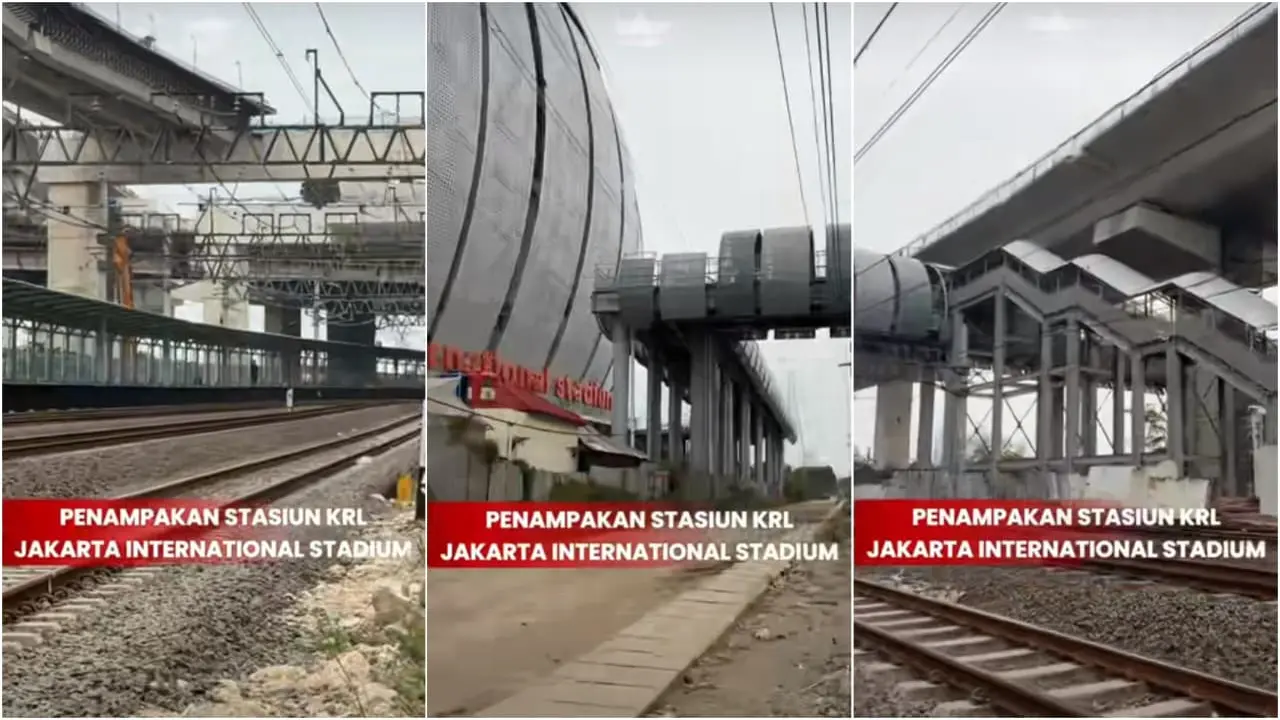 Stasiun KRL Jakarta International Stadium (JIS)