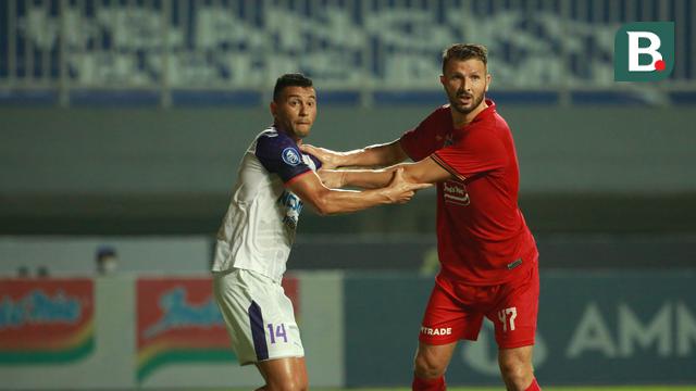 BRI Liga 1: Persija Jakarta melawan Persita