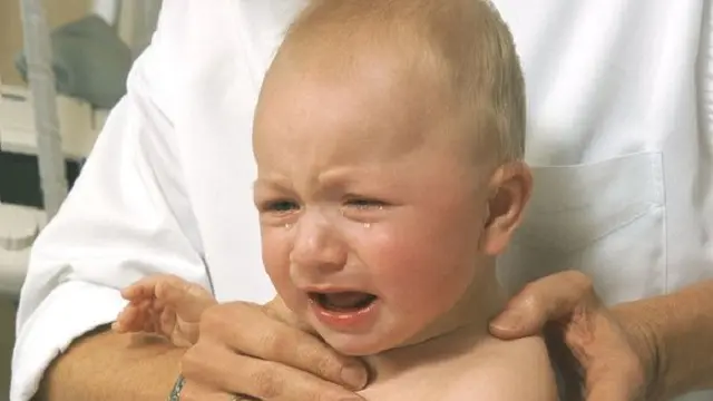Ilustrasi bayi menangis (AFP)