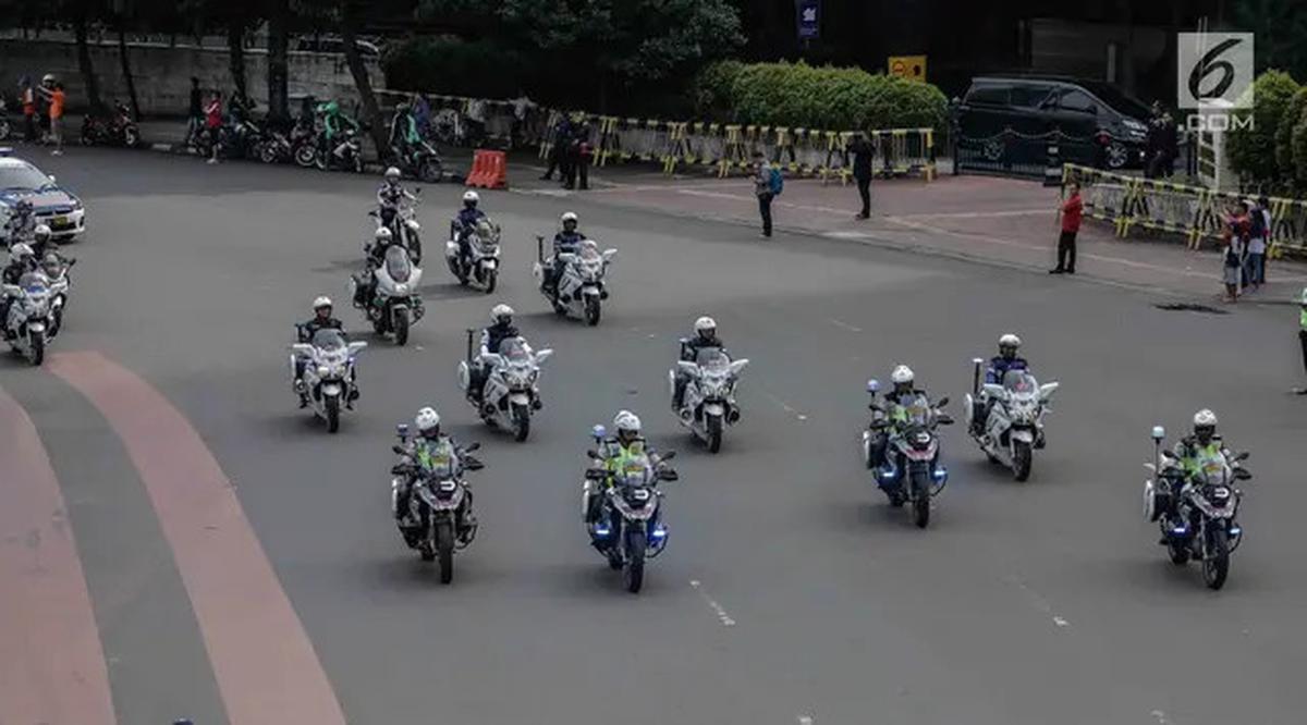 Muncul Wacana Patwal hanya untuk Presiden serta Wakil Presiden, Ini Aturan Patroli dan Pengawalan Polri