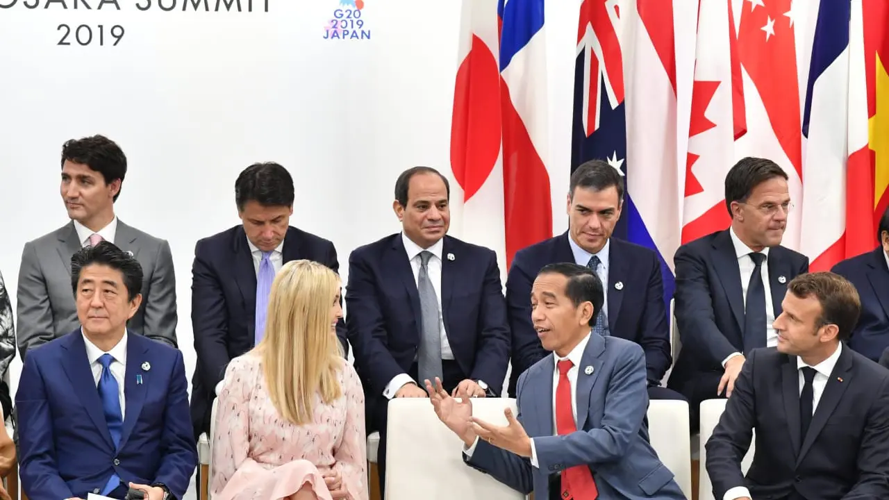 Presiden Jokowi di KTT G20