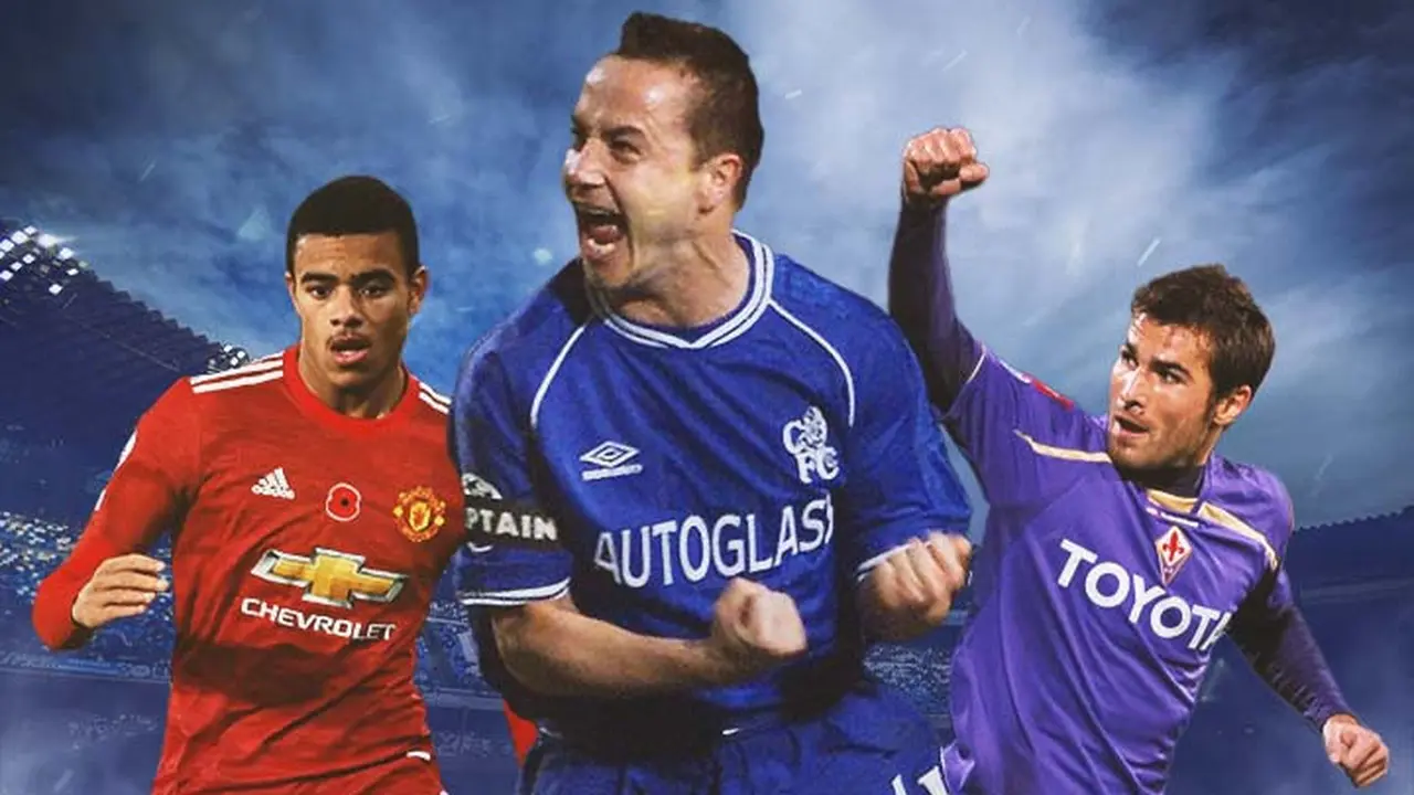 Ilustrasi - Mason Greenwood, Dennis Wise, Adrian Mutu