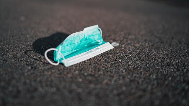 Ilustrasi masker untuk mencegah virus