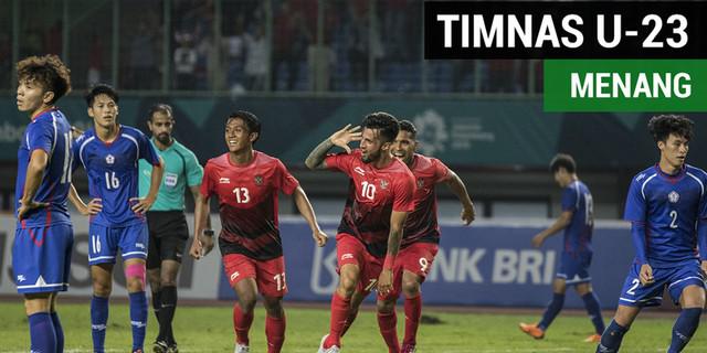 VIDEO Terpopuler 2018: Highlights Sepak Bola Putra, Chinese Taipei Vs Timnas Indonesia 0-4