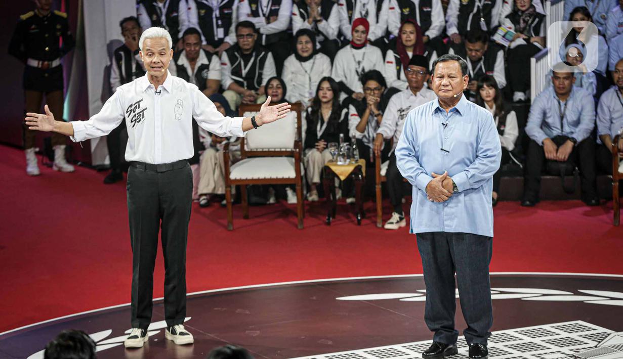 Tema debat kali ini meliputi Pemerintahan, Hukum, HAM, Pemberantasan Korupsi, Penguatan Demokrasi, Peningkatan Layanan Publik, dan Kerukunan Warga. (Liputan6.com/Faizal Fanani)