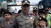 Ratusan Brosur Bahaya Kriminalitas Mudik Disebar Polsek Tambora