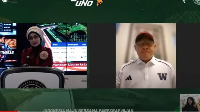 Adyatama Kepariwisataan dan Ekonomi Kreatif Ahli Utama Kemenparekraf Nia Niscaya dalam Weekly Press Briefing, Senin, 9 September 2024