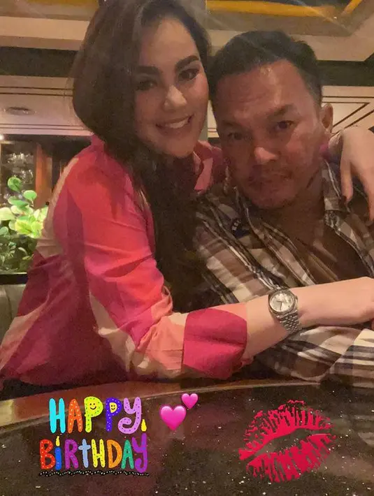 Faisal Haris tampak merayakan hari ulang tahun wanita cantik itu bersama. (instagram/harrisfaisal_11)