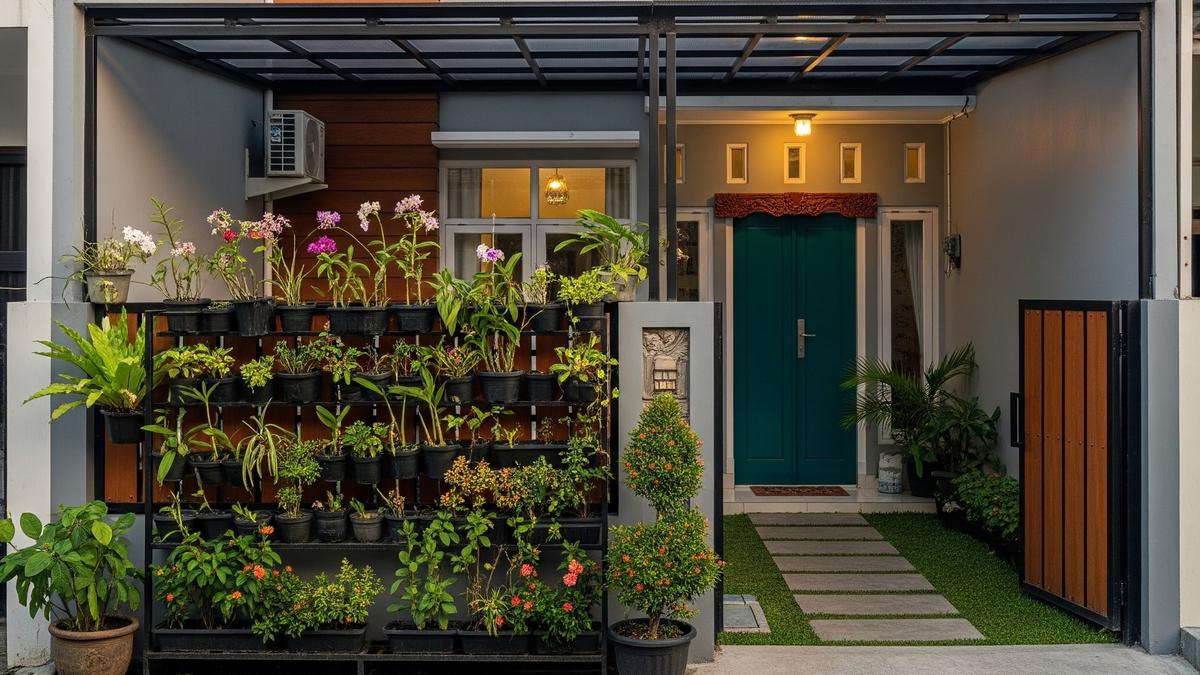 9 Kebun Mini di Pagar Rumah Biar Hemat Lahan, Bikin Hunian Asri dan Produktif
