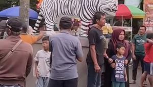 Patung Macan Putih di Kediri jadi Destinasi Wisata Baru