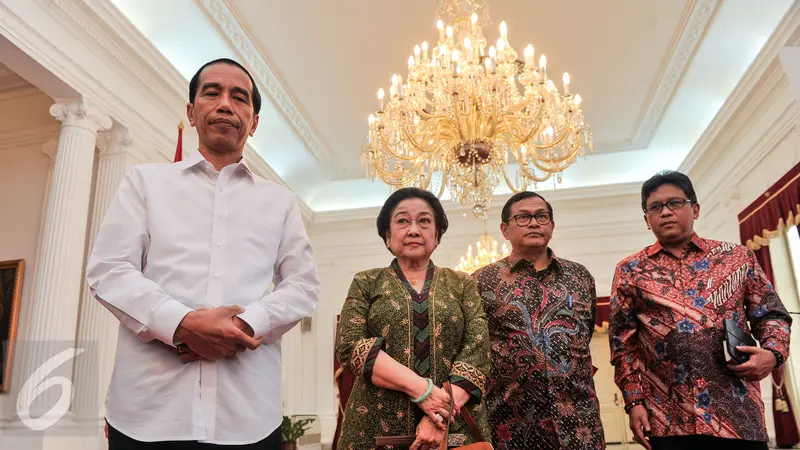 20151024-Jokowi Dan Megawati Gelar Pertemuan Tertutup