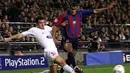 Rivaldo bermain untuk Barcelona tahun 1997-2002 dan terpilih sebagai Pemain Terbaik Dunia FIFA tahun 1999. (AFP/Christophe Simon))