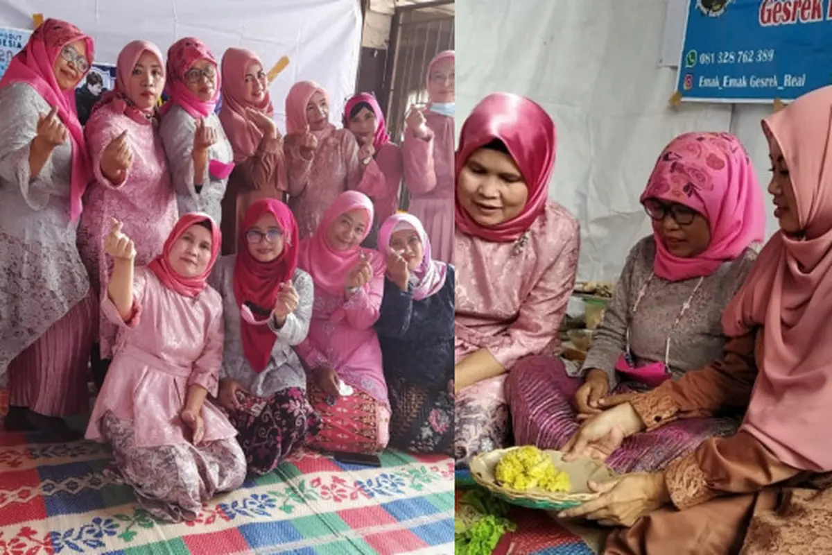 Viral Emak-emak Nobar Acara Lamaran Lesty Kejora dan Rizky Billar, Heboh