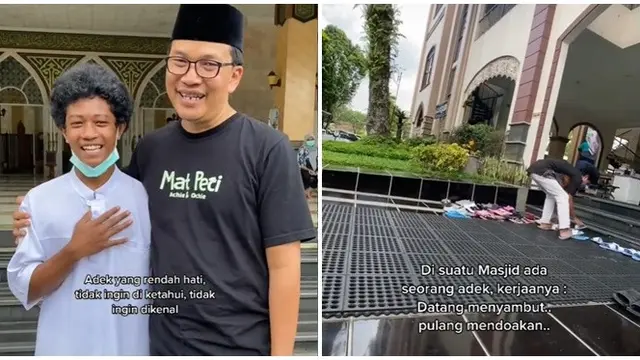 6 Fakta Sosok Raja, Remaja Viral yang Selalu Merapikan Sandal Jamaah Masjid