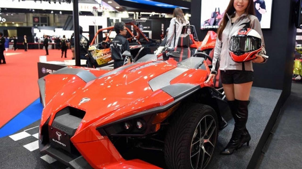 Pesona model-model seksi Jepang hiasi Tokyo Auto Show