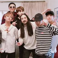 BTS dan Steve Aoki