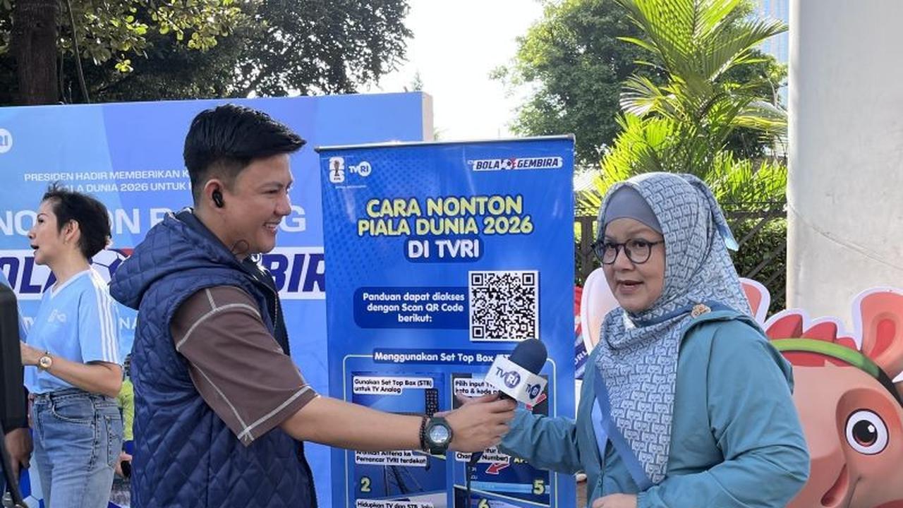 TVRI Imbau Masyarakat Pindai Ulang TV untuk Nikmati Siaran Piala Dunia 2026