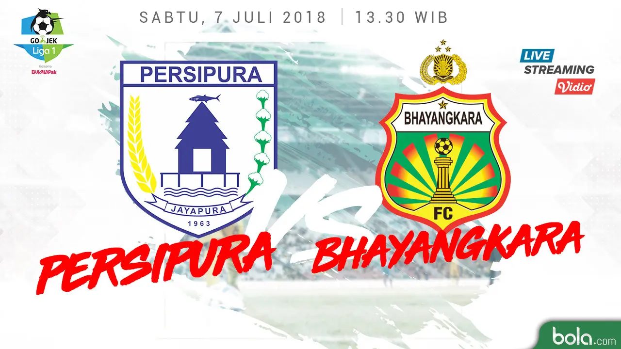 Persipura Vs Bhayangkara FC