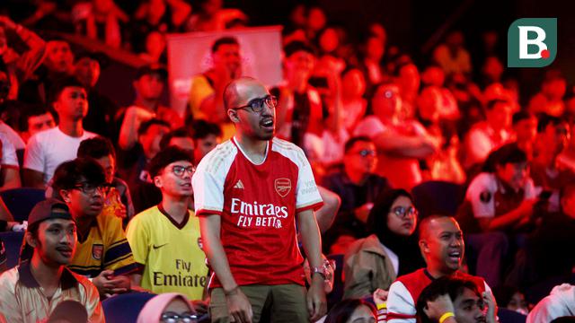 Foto: Kecewa Massal Fans Arsenal saat Acara Roaring Night, The Gunners Gagal Lagi Jadi Juara Liga Inggris