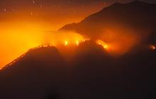 Kebakaran di Gunung Sindoro, 3 pendaki sempat terjebak di tengah api