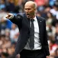 Pelatih Real Madrid, Zinedine Zidane. (AFP/PIERRE-PHILIPPE MARCOU)