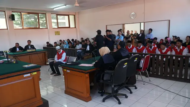 Suasana sidang Haringga