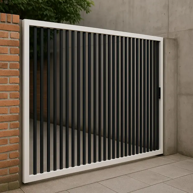 Model Pintu Gerbang Dorong Minimalis (Foto: ChatGPT)