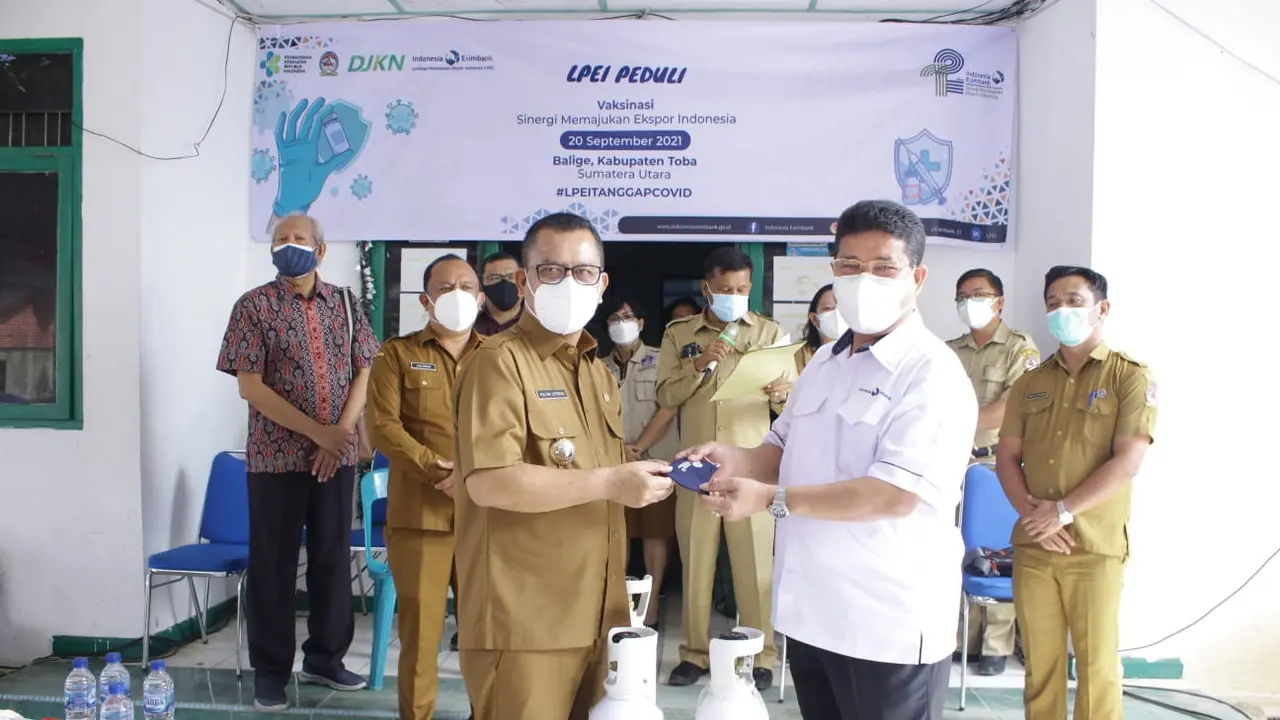 LPEI turut aktif berpartisipasi untuk mendukung pencapaian kekebalan kelompok atau herd immunit di Kabupaten Toba