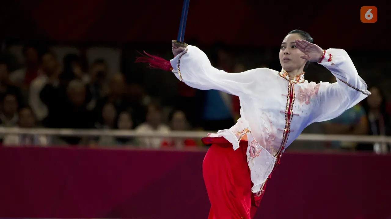 Wushu Putri Indonesia : Lindswell Kwok
