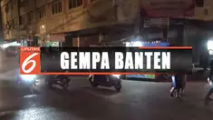 Trauma tsunami, warga pesisir Teluk Bandar Lampung milih mengungsi di kantor gubernur usai gempa Banten 6,9 SR.