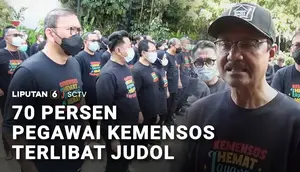 70 Persen Pegawai Kemensos Terlibat Judol