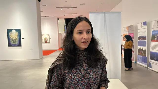 Second Secretary untuk Project Misi India untuk ASEAN Richa Rathi dalam pernyataan ke media, Jumat (5/7/2024). (Liputan6/Benedikta Miranti)