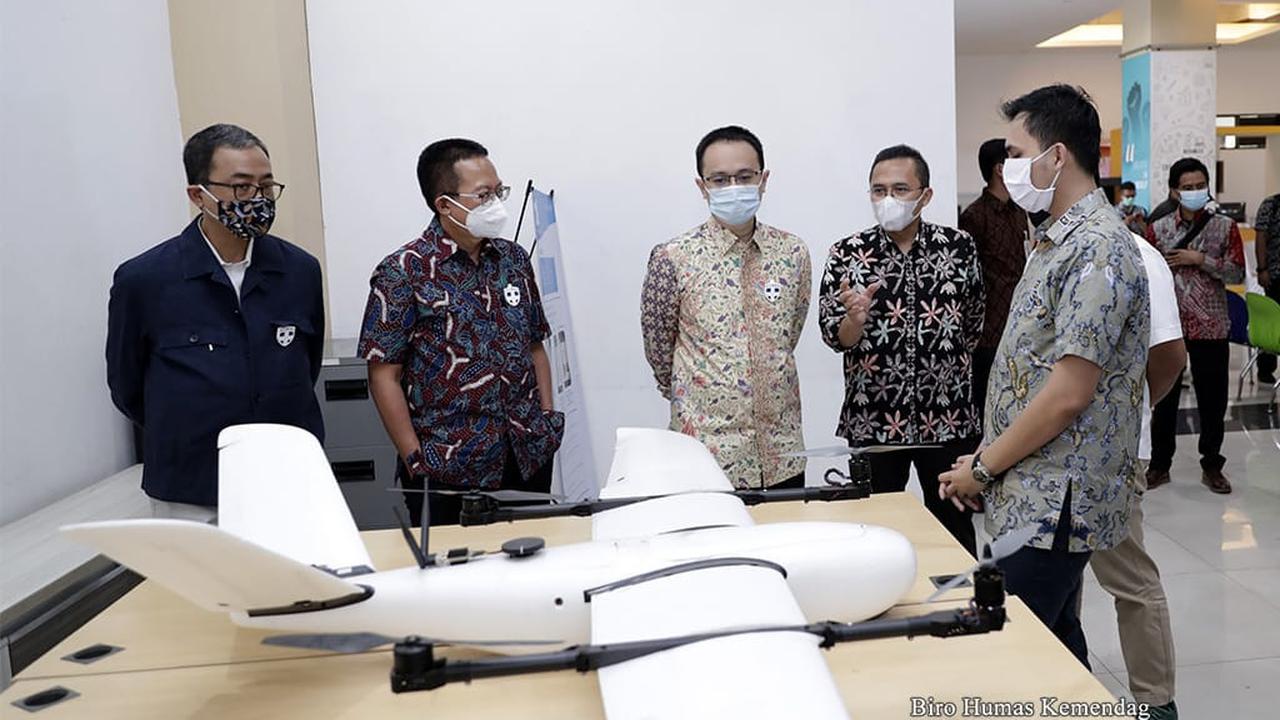 Wakil Menteri Perdagangan Jerry Sambuaga mengunjungi Technopark Cimahi, Sabtu (12/2/2020)