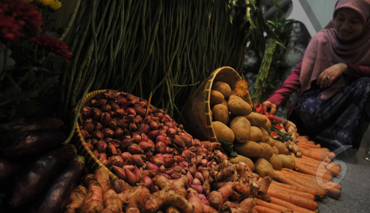 Suasana pameran agribisnis terbesar di Indonesia Agrinex Expo dibuka di Jakarta Convention Center (JCC), Sabtu (21/3/2015). (Liputan6.com/Johan Tallo)