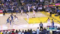 Berita video game recap NBA 2017-2018 antara Golden State Warriros melawan Phoenix Suns dengan skor 117-107.