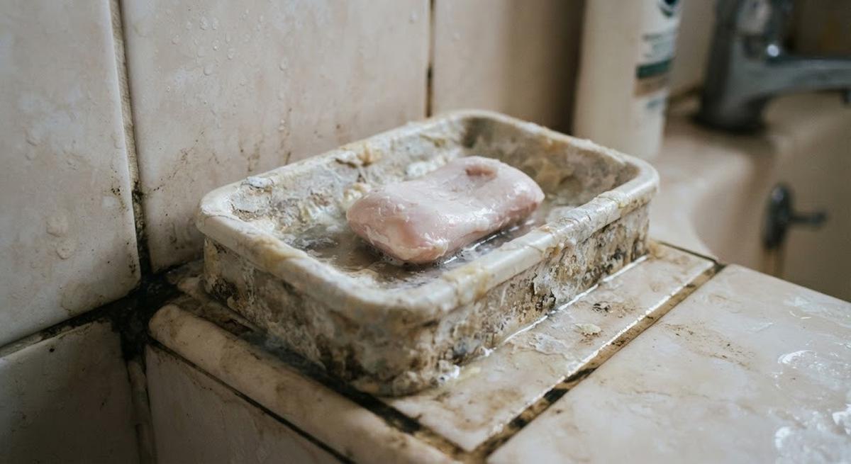 Trik Membuat Tempat Sabun Tidak Licin dan Berlendir