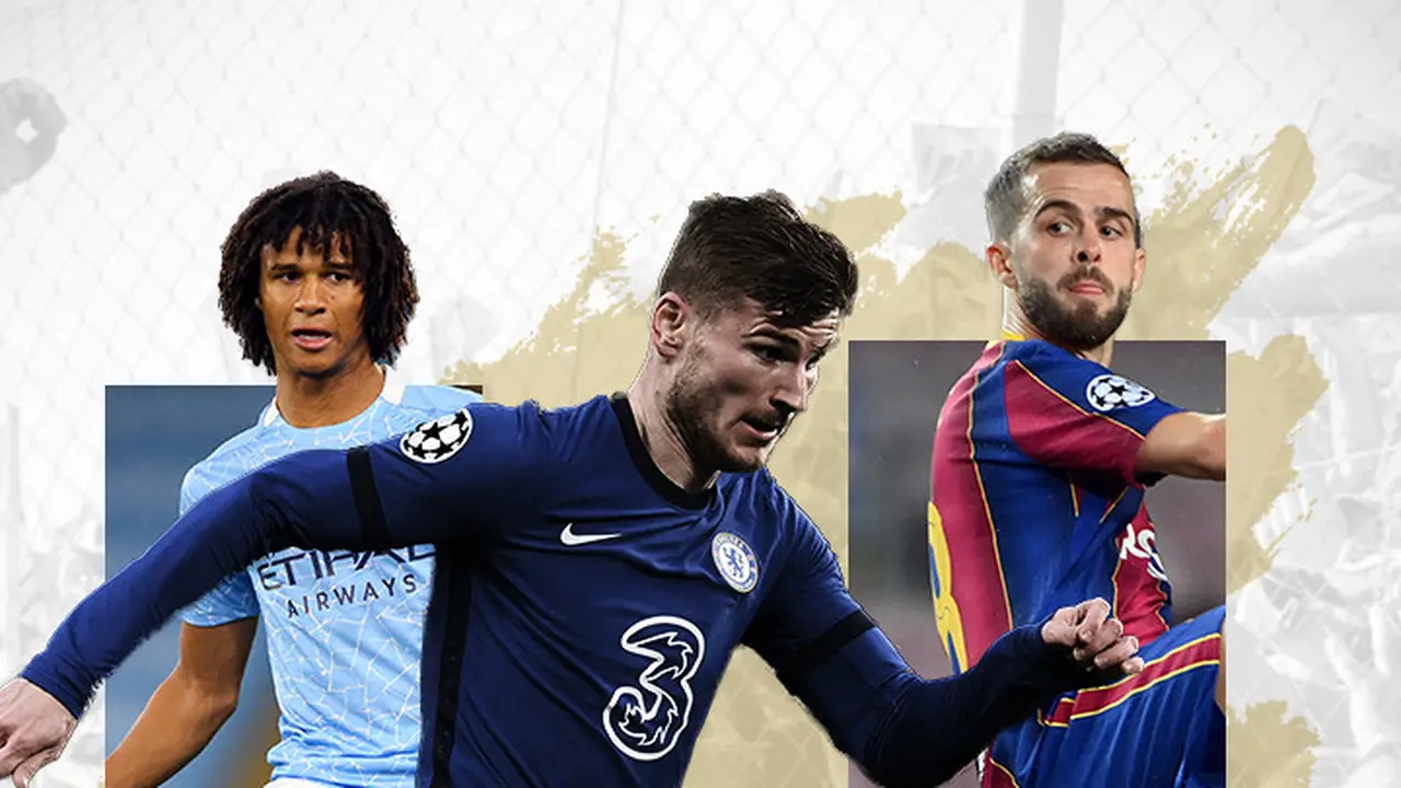 Nathan Ake, Timo Werner dan Miralem Pjanic