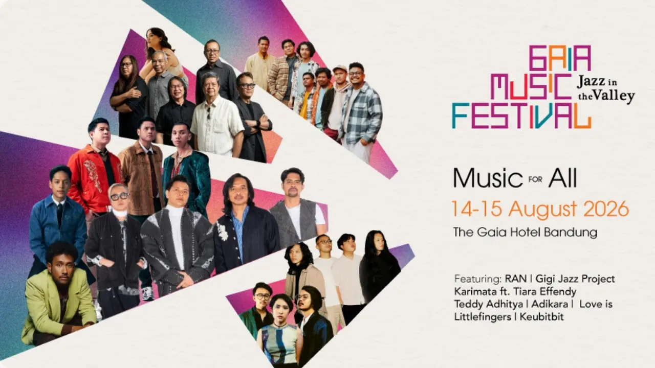 Gaia Music Festival 2026 Hadirkan Line Up Lintas Generasi