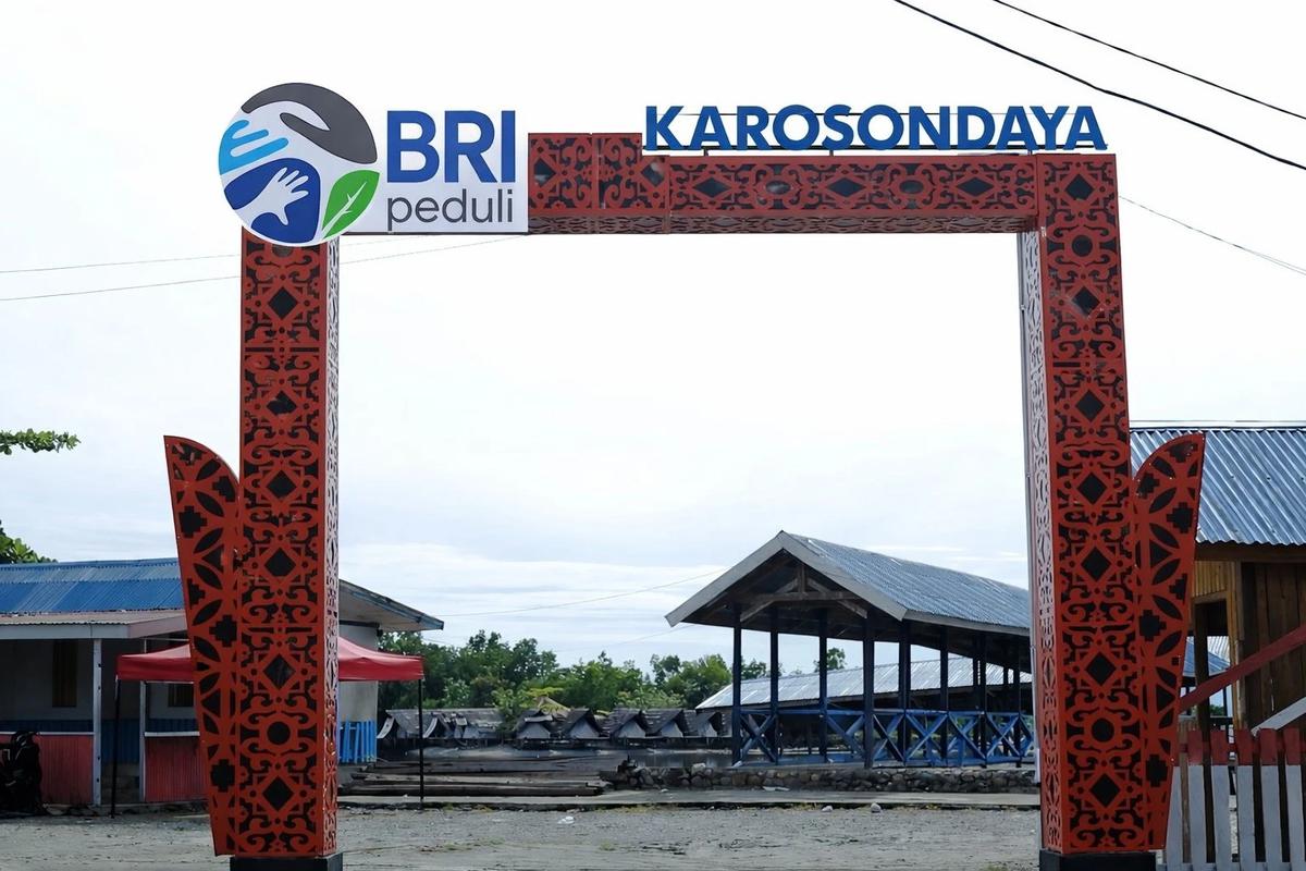 Desa Sausu Tambu yang berlokasi di Kabupaten Parigi Moutong, Sulawesi Tengah