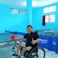 Atlet tenis meja asal Sumatera Barat, Eriyon. Foto: dokumen pribadi Eriyon.