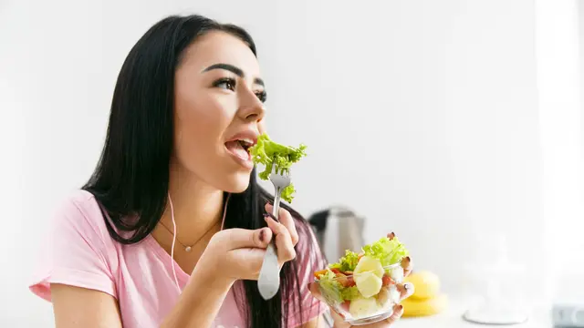 Eating Healthy Food