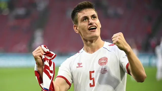 Foto Piala Eropa: Termasuk Harry Kane, 5 Pemain yang Tampil Gemilang di Babak Perempatfinal Euro 2020