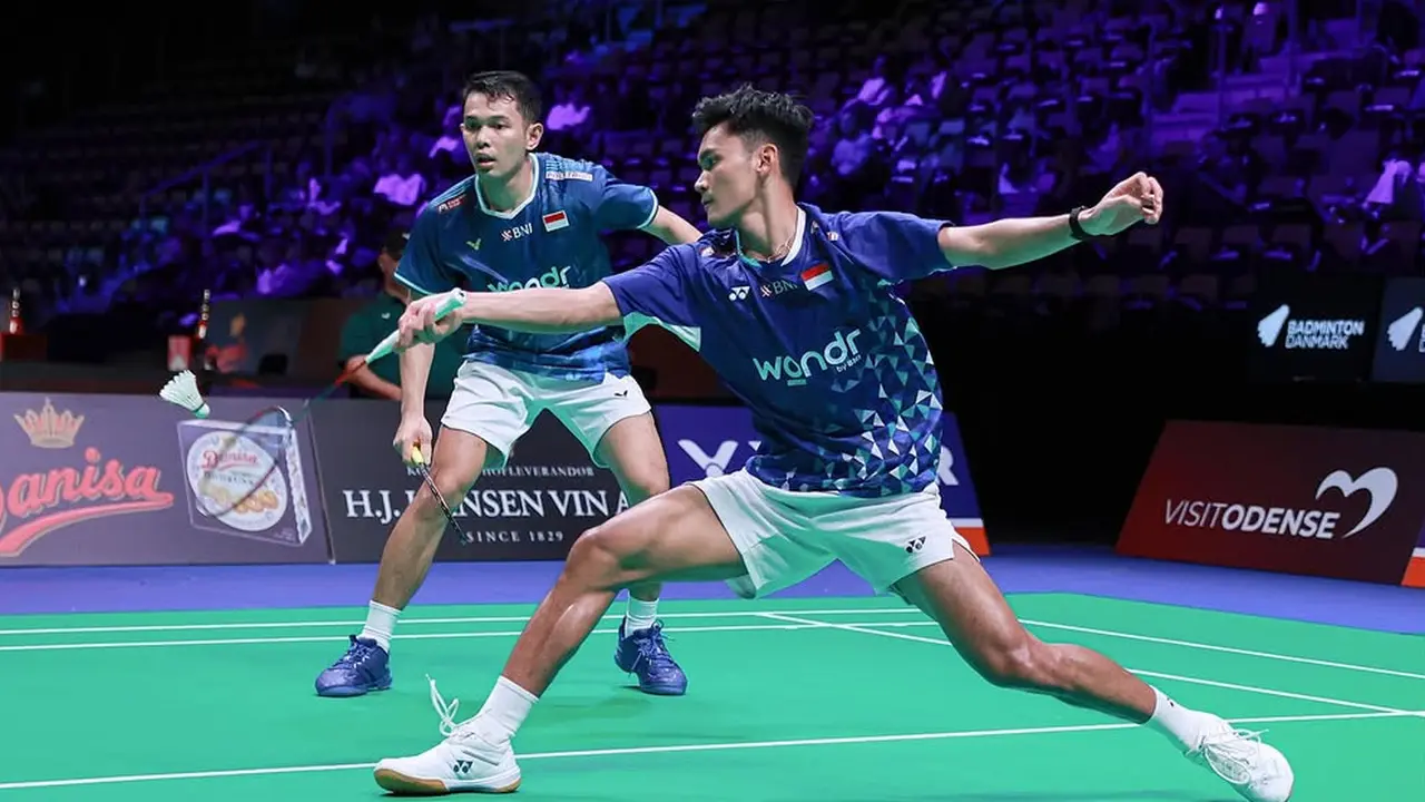 Fajar Alfian/Muhammad Shohibul Fikri - Denmark Open 2025 - Bulu Tangkis