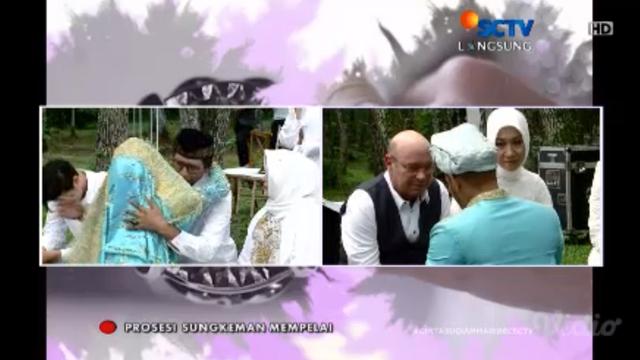 Pernikahan Ammar Zoni - Irish Bella (SCTV/ Vidio.com)