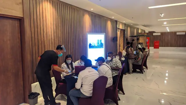 Kunjungan pendampingan kepada warga Kabupaten Biak Numfor dan Supiori yang ingin mengikuti Program Kartu Prakerja.